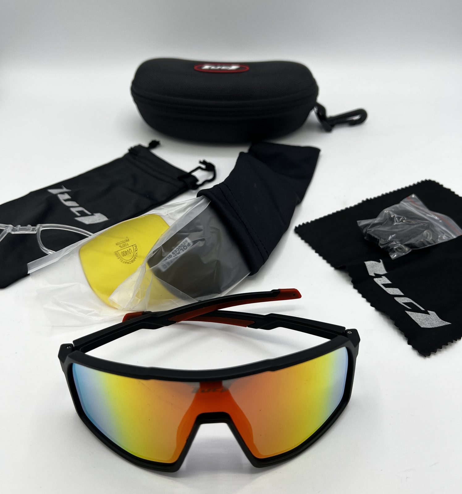 Lunettes Velo Cyclisme de Vue Photochromiques Rouges Miroir GEMINI 03PHR