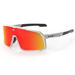 Lunettes sport (Blanc) verres photochromiques + 2 verres + accessoires